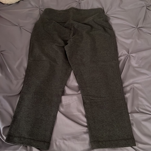 Gray Capris - Picture 2 of 2